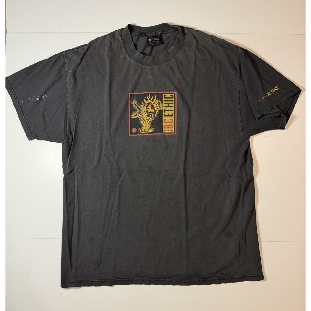 Vintage BC Ethic Tshirt Y2k Size XL